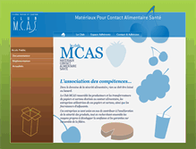Tablet Screenshot of club-mcas.fr